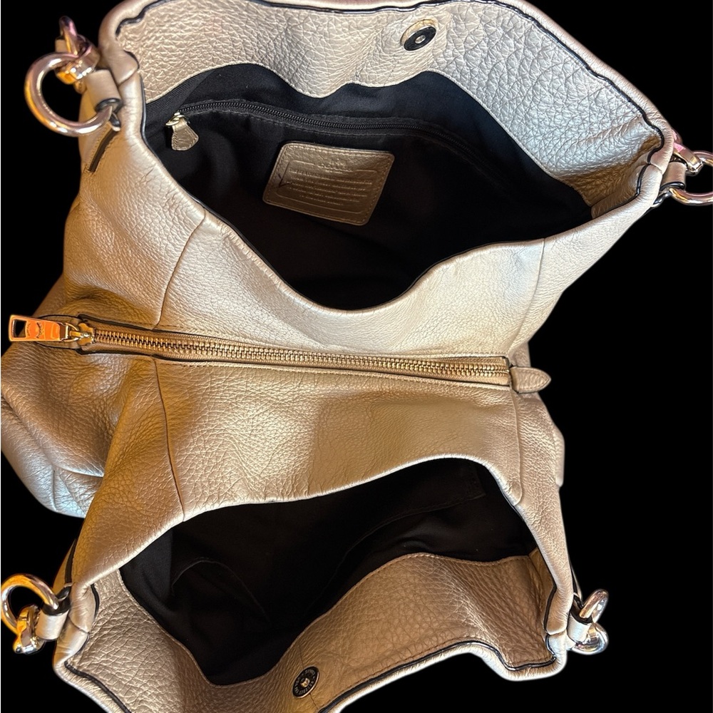 Coach Gold Shoulder Madison Phoebe Shoulder Bag - Picture 8 of 11